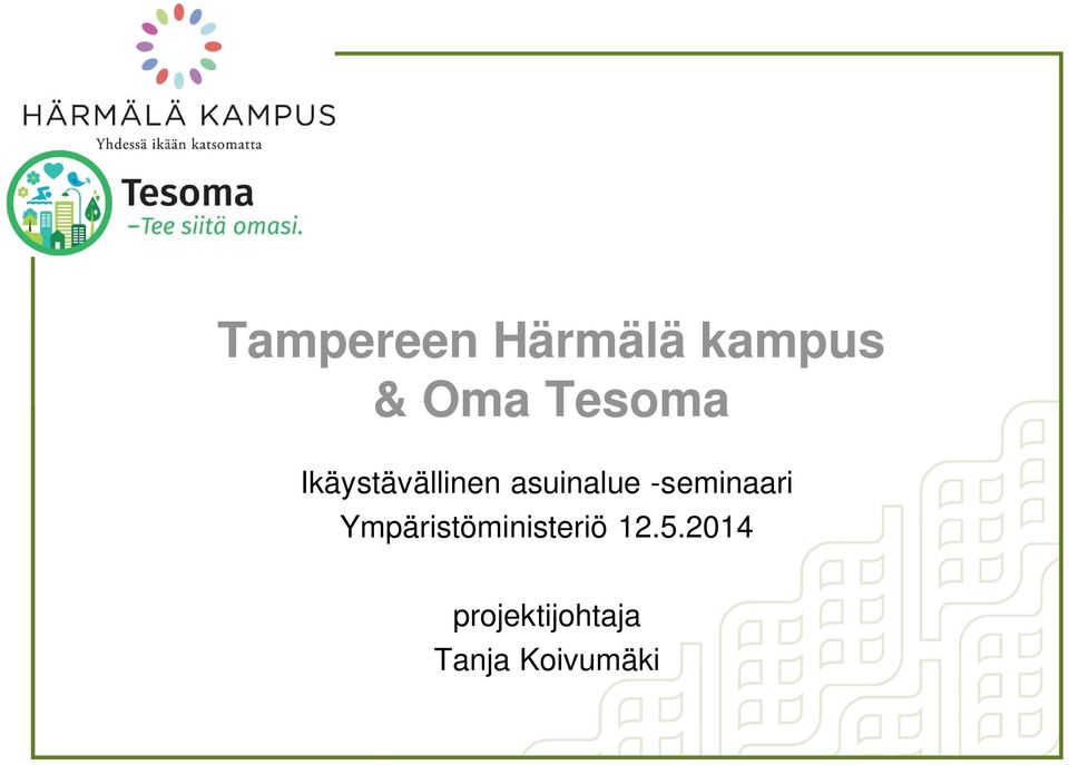 -seminaari Ympäristöministeriö 12.