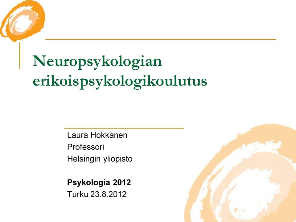 Laura Hokkanen Professori