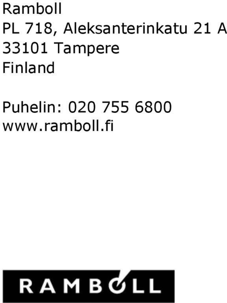 33101 Tampere Finland
