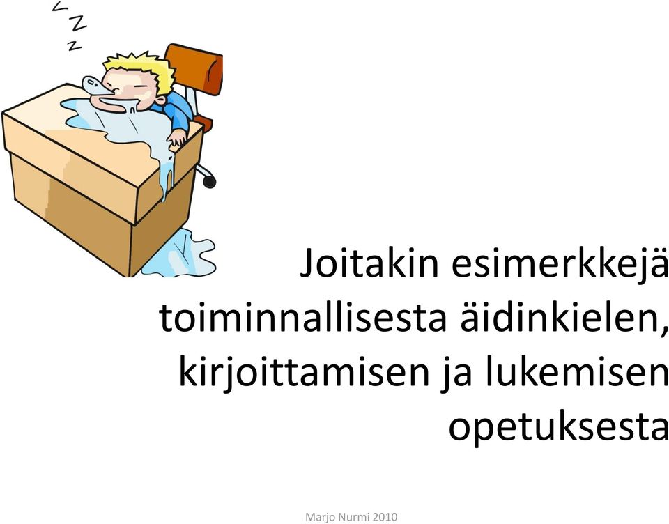äidinkielen,