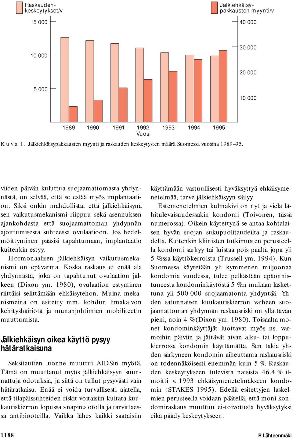 Siksi onkin mahdollista, että jälkiehkäisynä sen vaikutusmekanismi riippuu sekä asennuksen ajankohdasta että suojaamattoman yhdynnän ajoittumisesta suhteessa ovulaatioon.