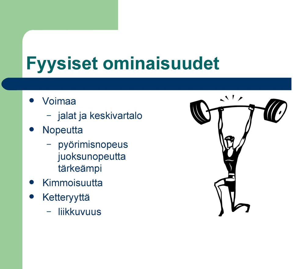 pyörimisnopeus juoksunopeutta