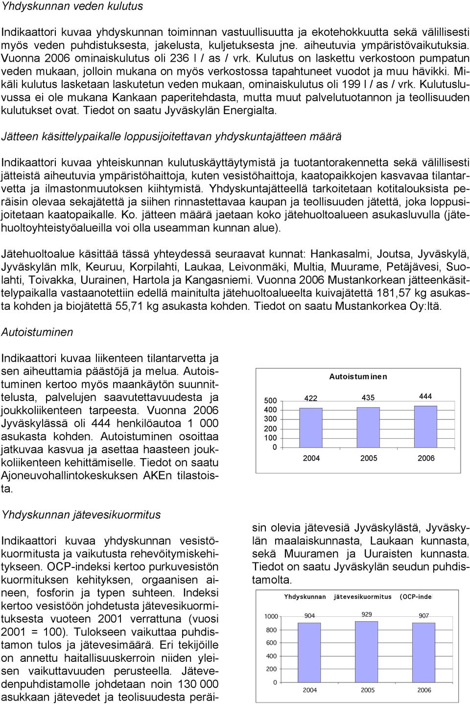 Kulutus on laskettu verkostoon pumpatun veden mukaan, jolloin mukana on myös verkostossa tapahtuneet vuodot ja muu hävikki.