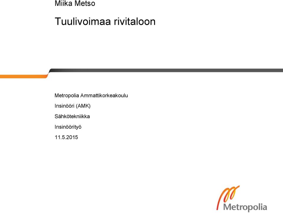 Ammattikorkeakoulu Insinööri