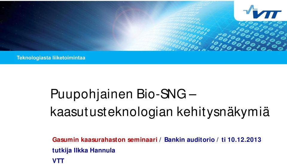 Gasumin kaasurahaston seminaari /