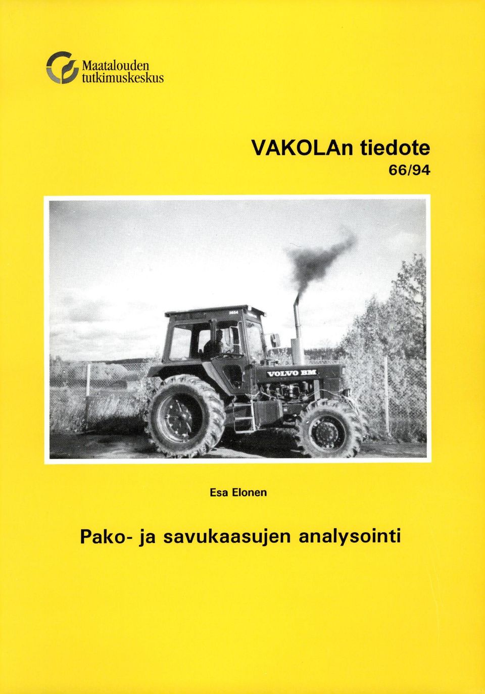 VAKOLAn tiedote 66/94 Esa