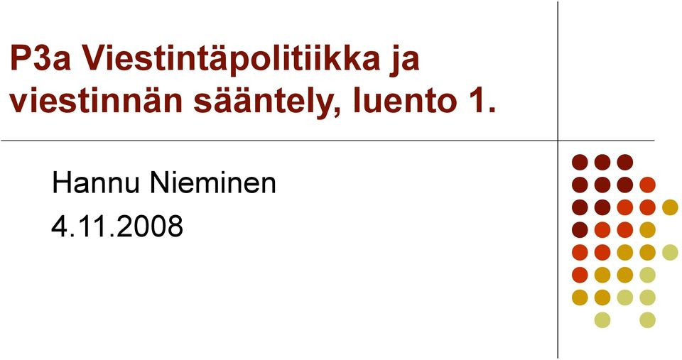 ja viestinnän