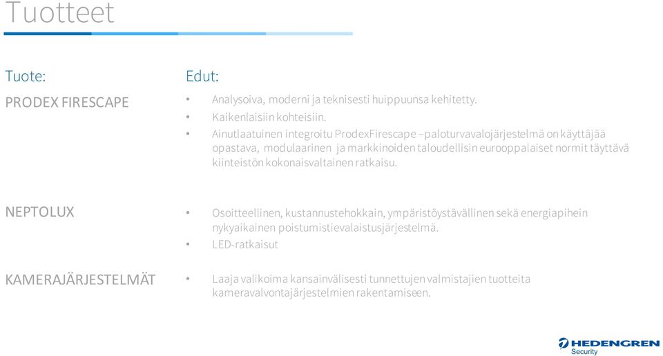 normit täyttävä kiinteistön kokonaisvaltainen ratkaisu.