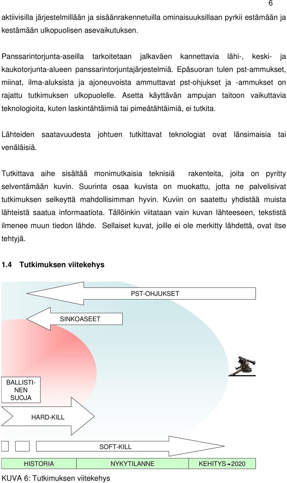 Epäsuoran tulen pst-ammukset, miinat, ilma-aluksista ja ajoneuvoista ammuttavat pst-ohjukset ja -ammukset on rajattu tutkimuksen ulkopuolelle.