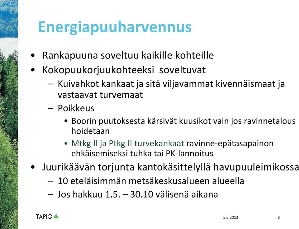 hoidetaan Mtkg II ja Ptkg II turvekankaat ravinne-epätasapainon ehkäisemiseksi tuhka tai PK-lannoitus Juurikäävän