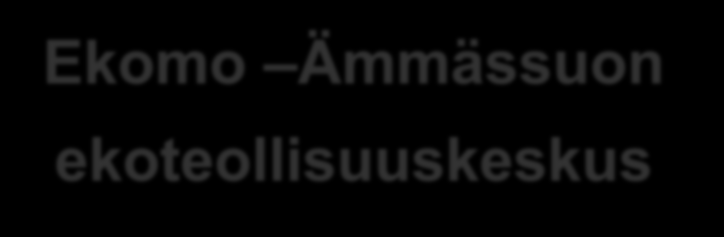 Ekomo Ämmässuon ekoteollisuuskeskus