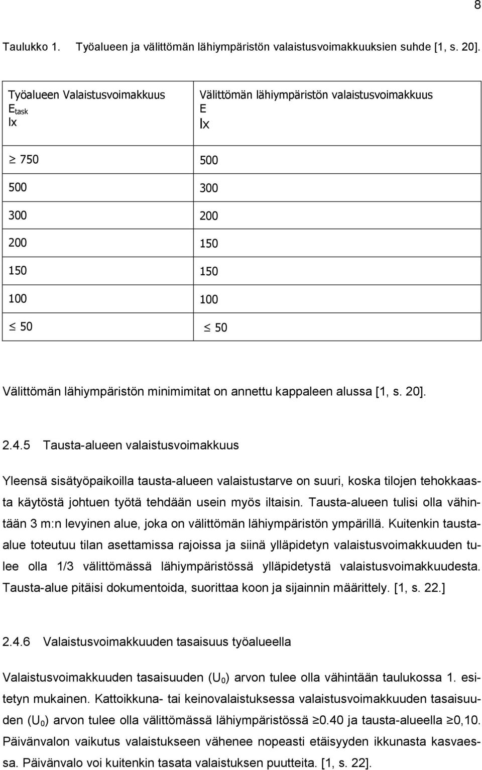 kappaleen alussa [1, s. 20]. 2.4.
