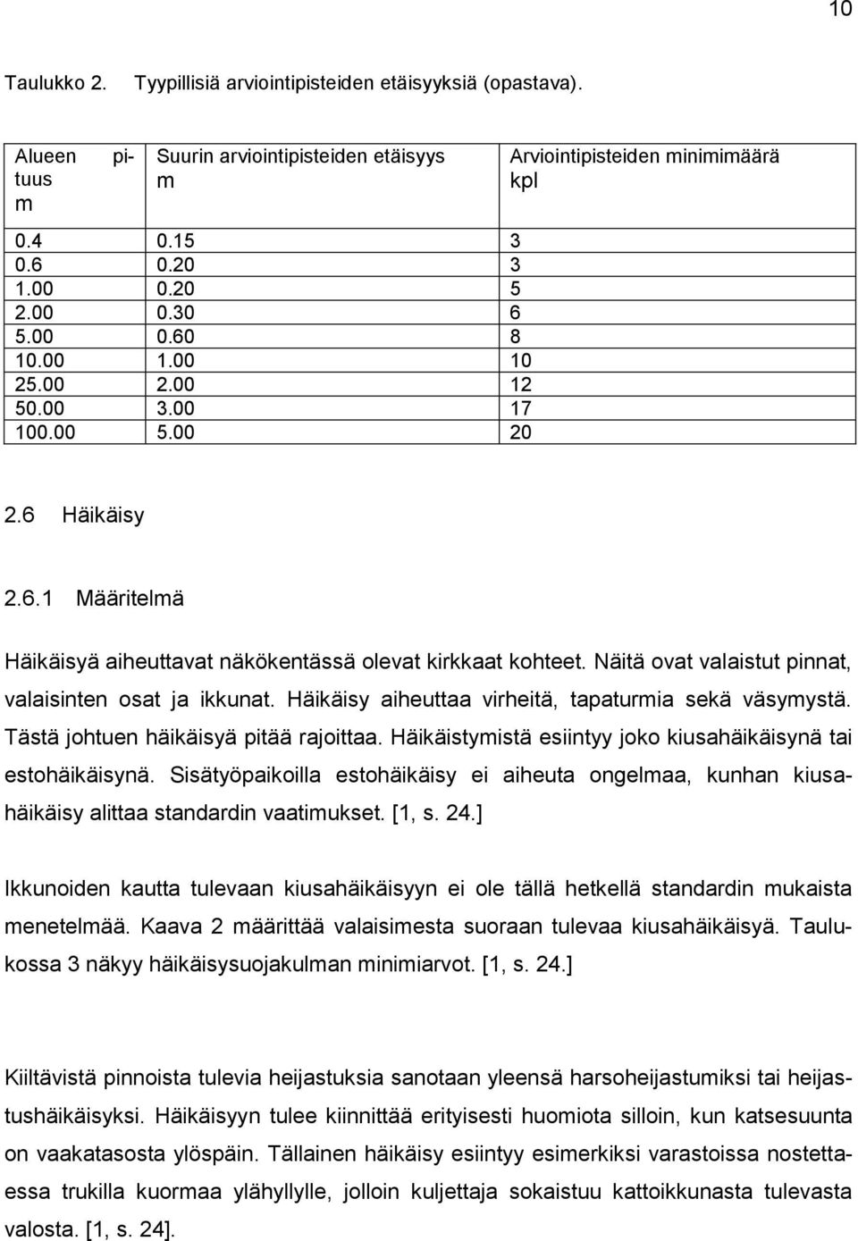 Näitä ovat valaistut pinnat, valaisinten osat ja ikkunat. Häikäisy aiheuttaa virheitä, tapaturmia sekä väsymystä. Tästä johtuen häikäisyä pitää rajoittaa.