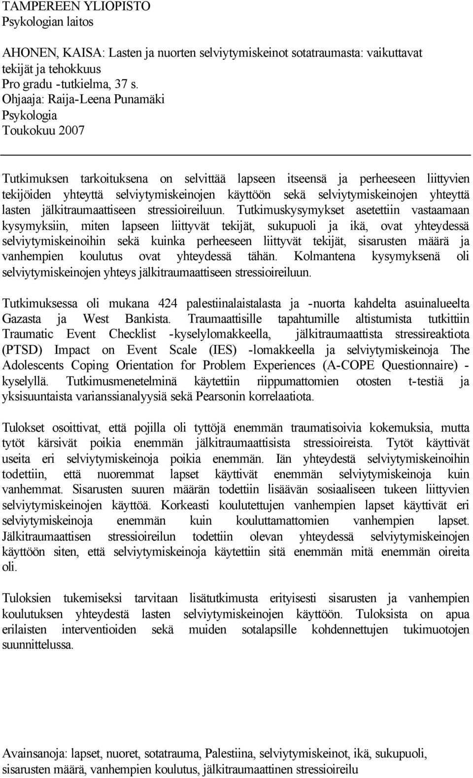 Suku puoli Les video