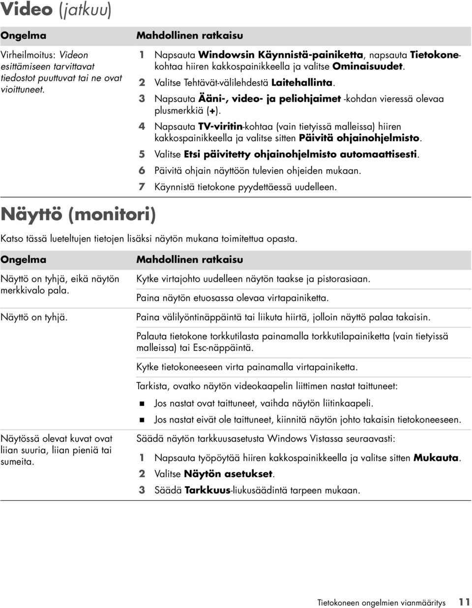 3 Napsauta Ääni-, video- ja peliohjaimet -kohdan vieressä olevaa plusmerkkiä (+).