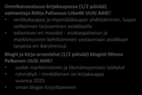 3. koulutusjakso 16.-17.3.2017 Numerot tuloksen takana (1 päivä) Myynti- ja markkinointipäällikkö Sari Häggqvist Teos Oy UUSI AIHE!