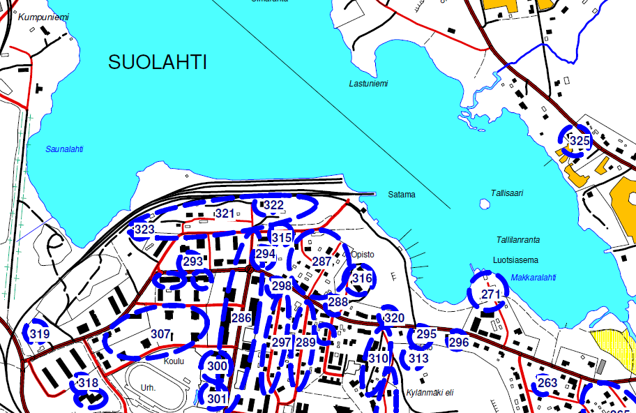 3.2 Luonnonympäristö Suunnittelualue on suurimmaksi osaksi rakennettua kaupunkiympäristöä, mutta alueella sijaitsee myös tärkeitä puistoalueita.
