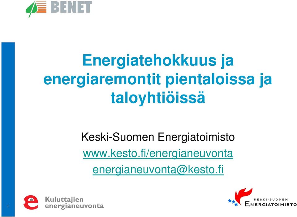 Keski-Suomen Energiatoimisto www.