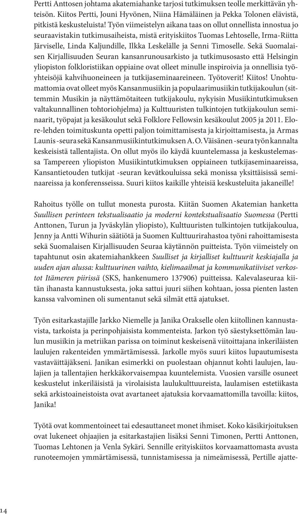 Senni Timoselle.