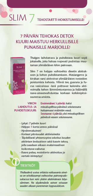saadaan aikaan maksimaalinen hoikentava vaikutus -Rasva palaa, nestekierto aktivoituu ja vartalo kiinteytyy!