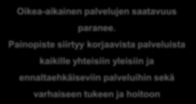 Lapsi- ja perhepalveluiden muutosohjelma 2016-2019 Miten muutosta tehdään? 1.