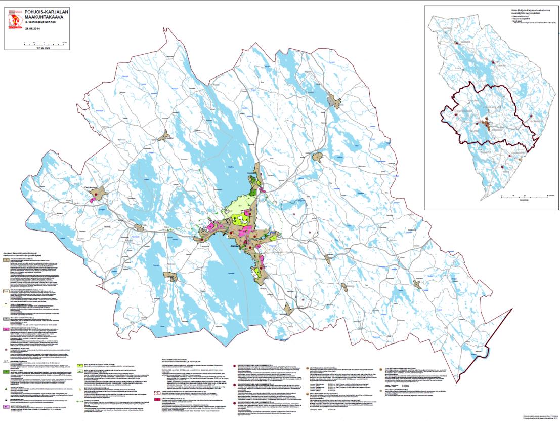 Pohjois-Karjalan maakuntakaavan 4.