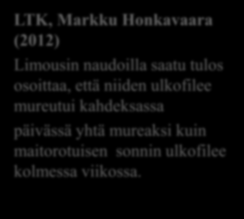 Useita viikkoja kestävän raakakypsymisen aikana lihan happamuus lisääntyy ja liha saa sille tunnusomaisen maun ja herkullisen aromin.