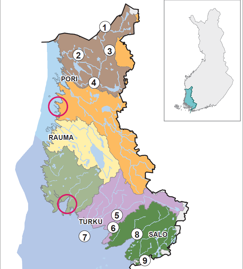 VELHO Varsinais-Suomessa ja Satakunnassa - Vesienhoitoa 8 vesistöalueella -