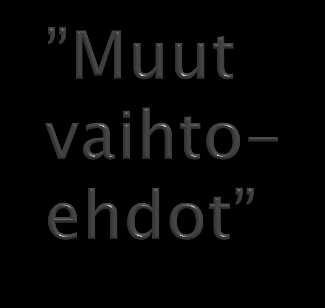 Perusopetuksen jälkeiset valmistavat koulutukset Hakuaika: 19.5.-21.7.15 Tulokset tulevat 7.8.15 Lisäopetus (10.luokat) Uutta: yhteinen haku, jossa suuntautuminen valitaan myöhemmin.