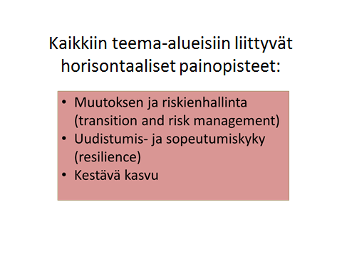 ja Innovaatiorahoituskeskus Tekesille noin 540 milj. euroa. Yliopistojen tutkimustoiminnan rahoitukseen kohdennettiin työaikakirjanpidon perusteella noin 570 milj.