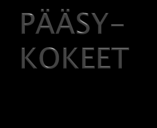 Jos hakija hakee useampaan saman valintakoeryhmän hakutoiveeseen (esim. sosiaali-ja terveysalan pt), hänet kutsutaan kokeeseen ylimpään hakutoiveeseen, johon hänen pisteensä riittävät.