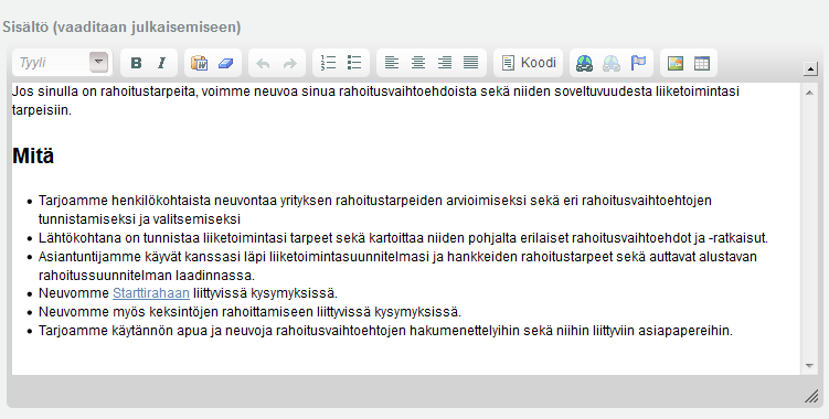 Välilehti 1. Perustiedot Päivitä tarvittavat tiedot dokumentin ensimmäisellä 1. perustiedot-välilehdellä. Älä koske Käännettävät kielet valintaruutuihin.