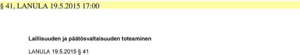 Laillisuuden ja