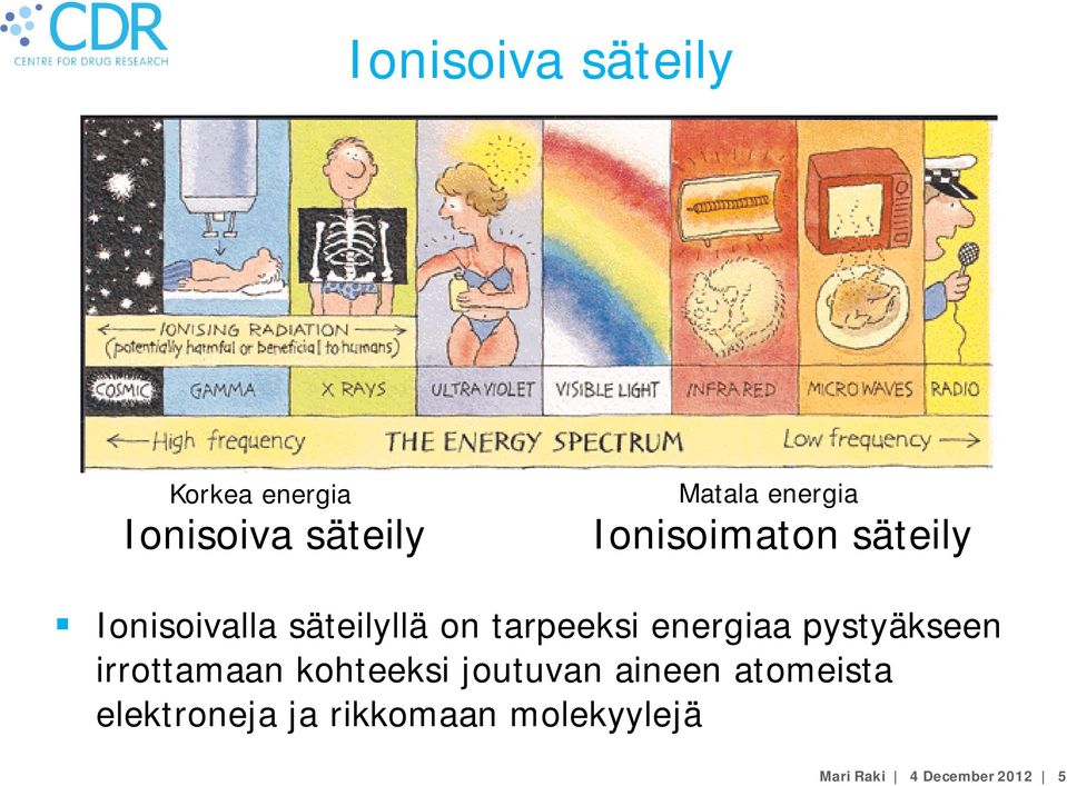 tarpeeksi energiaa pystyäkseen irrottamaan kohteeksi joutuvan