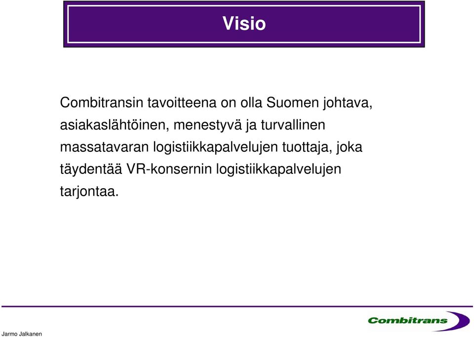 turvallinen massatavaran logistiikkapalvelujen