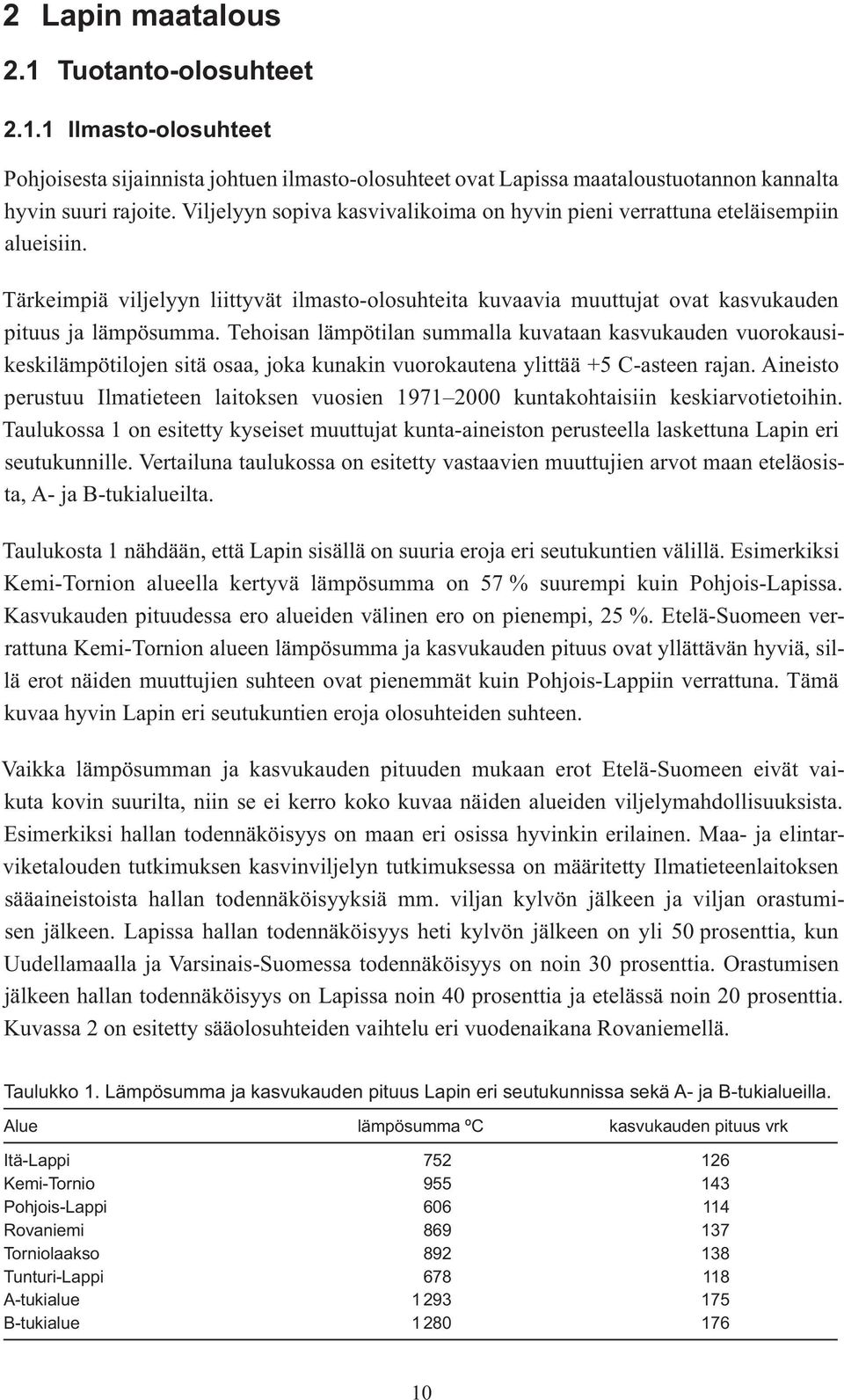 Tehoisan lämpötilan summalla kuvataan kasvukauden vuorokausikeskilämpötilojen sitä osaa, joka kunakin vuorokautena ylittää +5 C-asteen rajan.