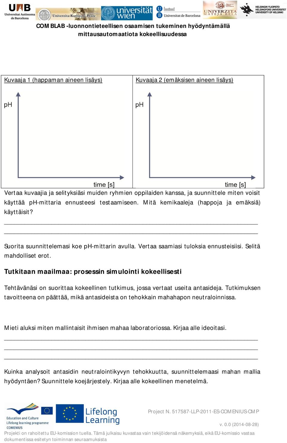 Tutkitaan maailmaa: prosessin simulointi kokeellisesti Tehtävänäsi on suorittaa kokeellinen tutkimus, jossa vertaat useita antasideja.