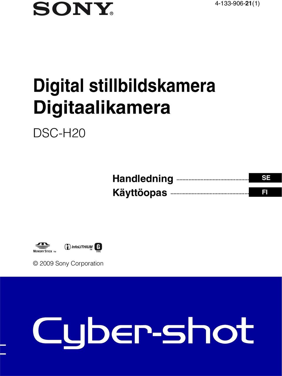 Digitaalikamera DSC-H20
