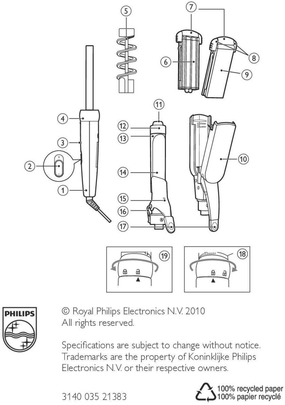 Specifications are subject to change without notice.