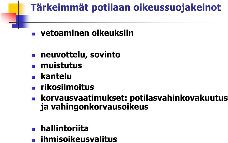 rikosilmoitus korvausvaatimukset: