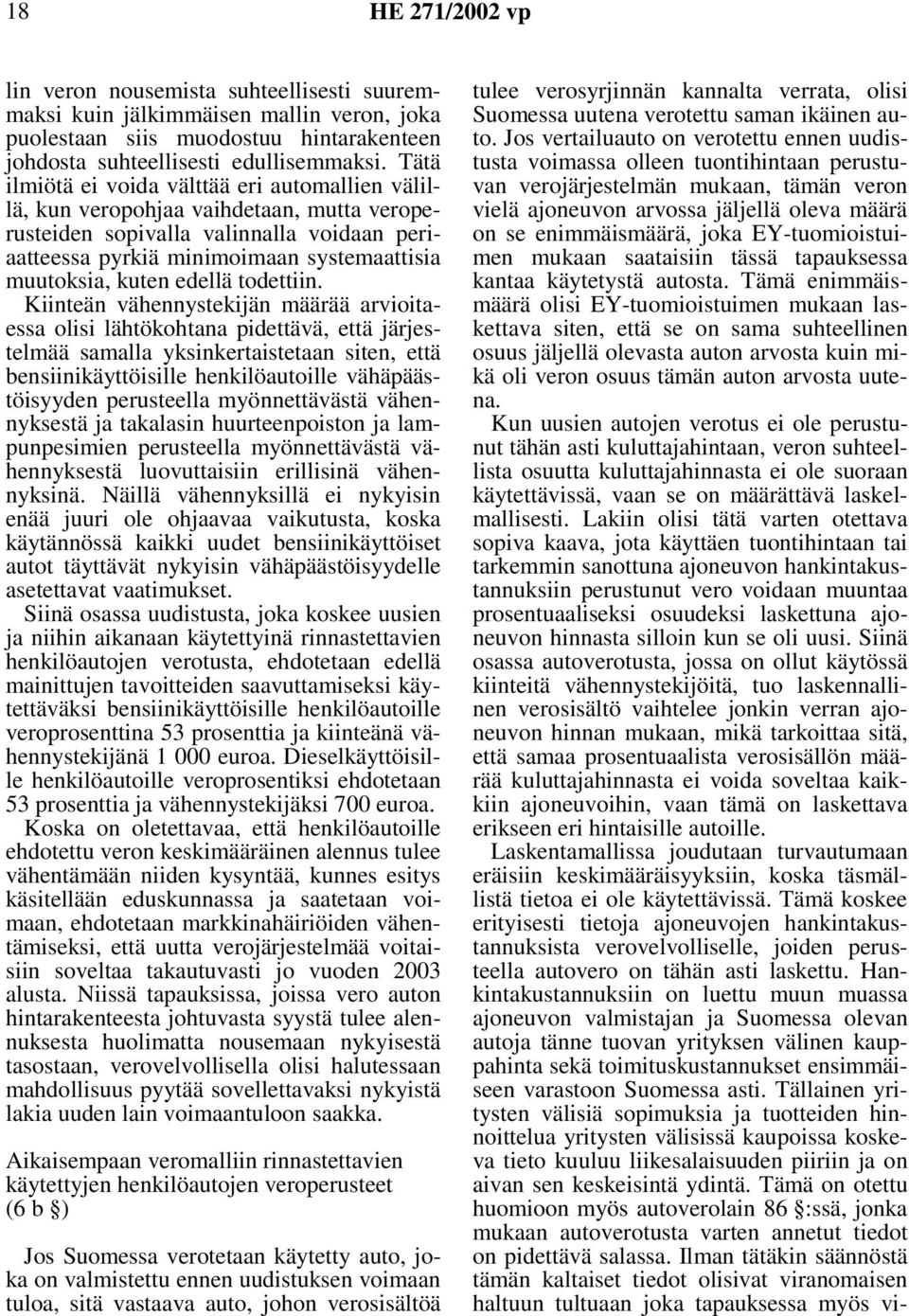 edellä todettiin.