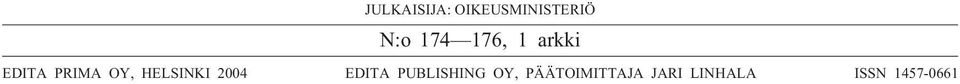 HELSINKI 2004 EDITA PUBLISHING OY,
