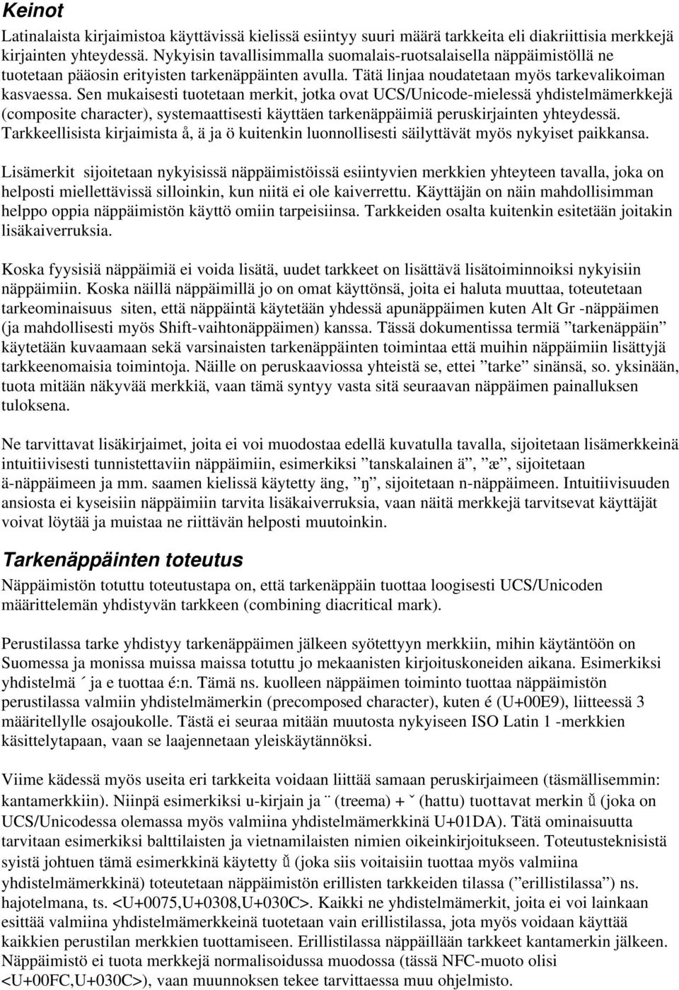 Suomalainen monikielinen näppäimistökaavio - PDF Ilmainen lataus