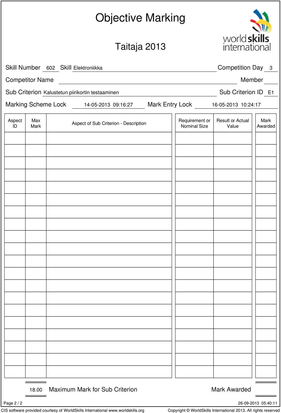 Scheme Lock 14-05-2013 09:16:27 Entry Lock 16-05-2013 10:24:17 of Sub