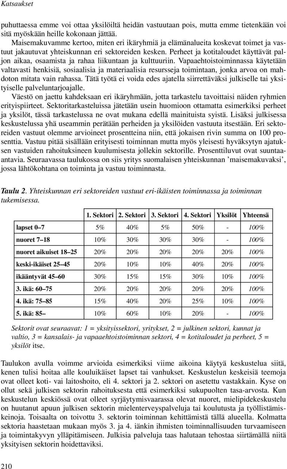 Perheet ja kotitaloudet käyttävät paljon aikaa, osaamista ja rahaa liikuntaan ja kulttuuriin.