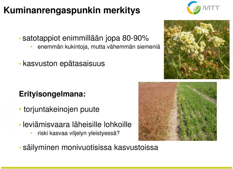 Erityisongelmana: torjuntakeinojen puute leviämisvaara läheisille