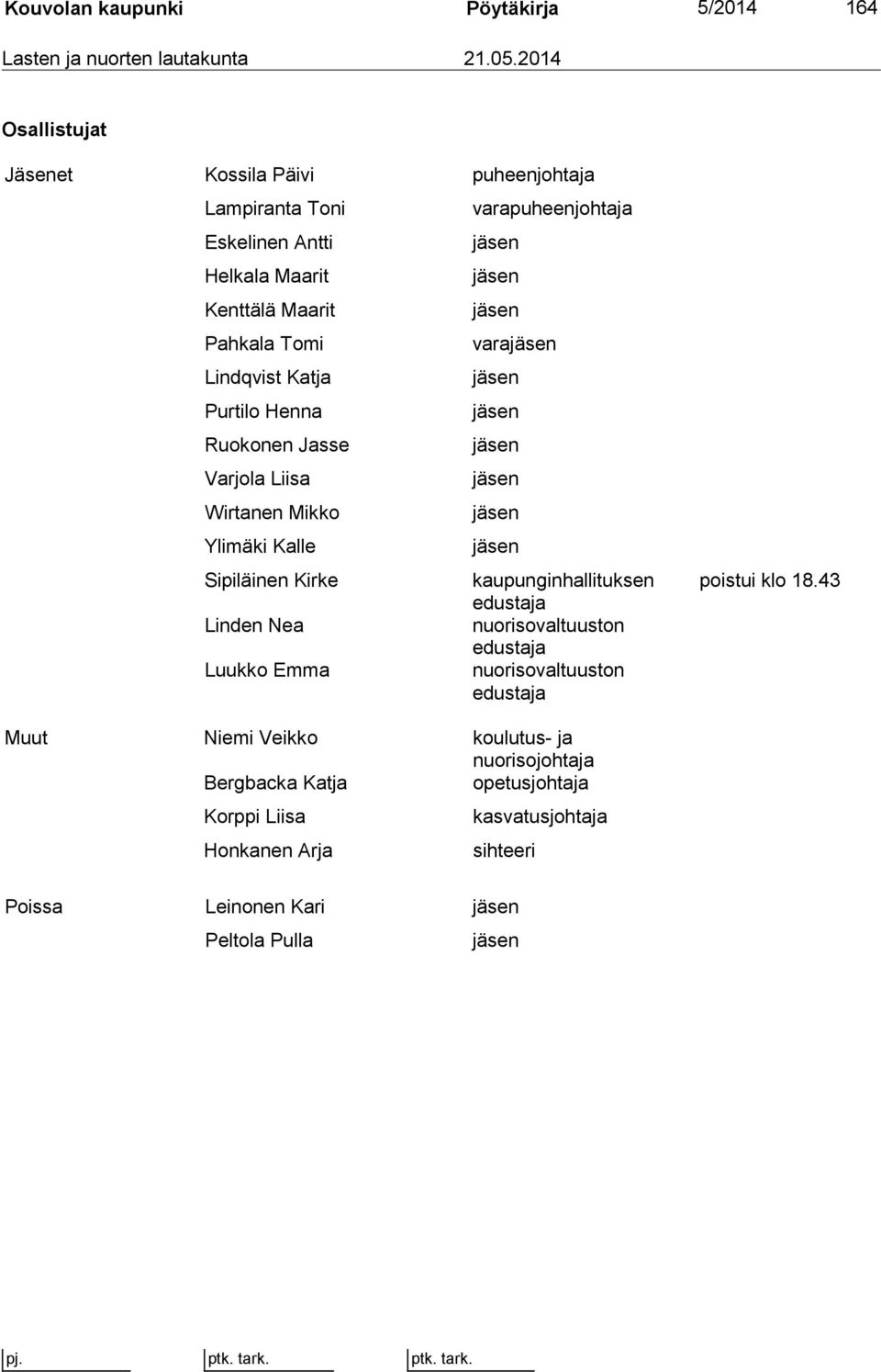 Jasse Varjola Liisa Wirtanen Mikko Ylimäki Kalle Sipiläinen Kirke Linden Nea Luukko Emma varapuheenjohtaja jäsen jäsen jäsen varajäsen jäsen jäsen jäsen jäsen jäsen jäsen