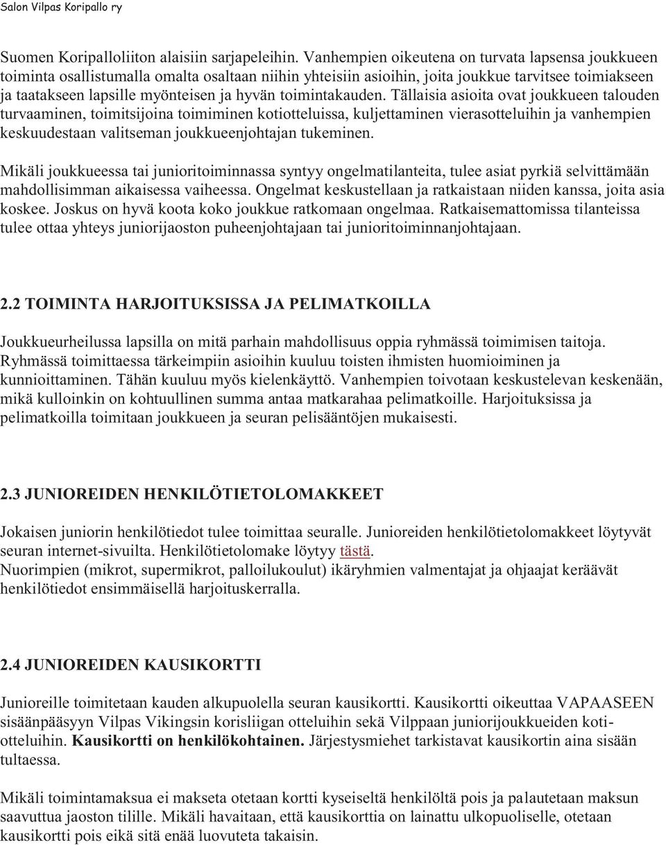 toimintakauden.