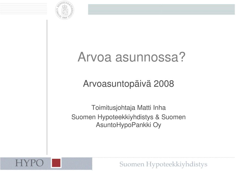 Toimitusjohtaja Matti Inha