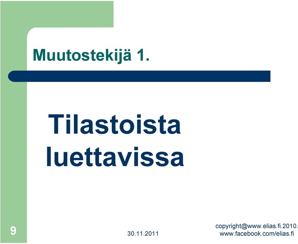 Tilastoista